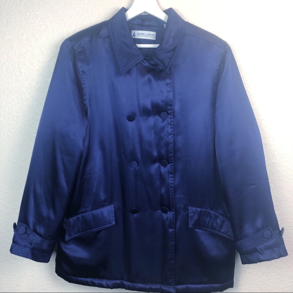 Marsh Landing Silky Soft Coat. Purple Size Medium